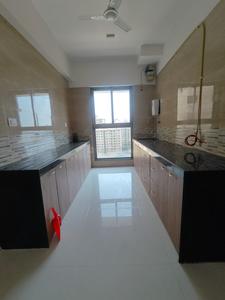 Kitchen Image of 690 Sq.ft 2 BHK Apartment / Flat for sale in Sheth Auris Bliss, Malad West Mumbai for Rs. 20000000