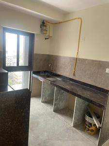 Kitchen Image of 690 Sq.ft 2 BHK Apartment / Flat for sale in Sheth Auris Bliss, Malad West Mumbai for Rs. 20000000