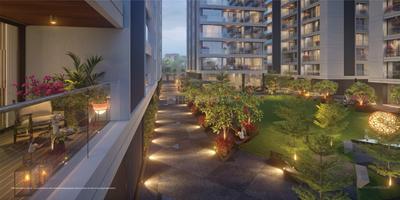 Image of 2243 Sq.ft 3 BHK Apartment / Flat for sale in Vesu, Surat for Rs. 11500000
