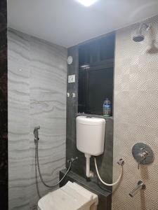 Common Bathroom Image of 680 Sq.ft 1 BHK Apartment / Flat for rent in Puraniks Rumah Bali, Thane West Thane for Rs. 19000