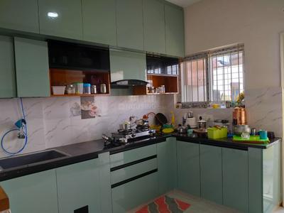 Kitchen Image of 1475 Sq.ft 3 BHK Apartment / Flat for rent in Sri Sai Nandana Royal, Electronic City Bengaluru for Rs. 30000
