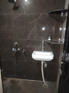 Bathroom Image of 800 Sq.ft 1 BHK Independent House for rent in Nijampur Malhaur Lucknow for Rs. 12000