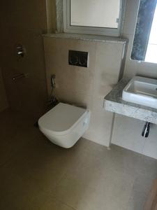Common Bathroom Image of 1420 Sq.ft 3 BHK Apartment / Flat for rent in Runwal Sanctuary, Mulund West Mumbai for Rs. 78000