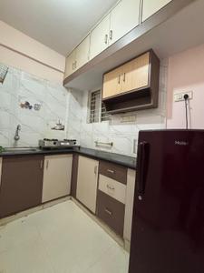 Kitchen Image of 700 Sq.ft 1 BHK Apartment / Flat for rent in BTM Layout Bengaluru for Rs. 21000