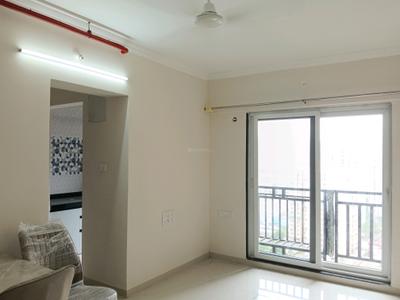 Living Room Image of 450 Sq.ft 1 BHK Apartment / Flat for rent in Raunak Bliss, Kasarvadavali Thane for Rs. 27000