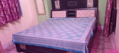 Bedroom Image of 555 Sq.ft 1 BHK Builder Floor for rent in Kankhal Haridwar for Rs. 4000