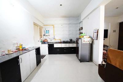 Kitchen Image of 1440 Sq.ft 3 BHK Apartment / Flat for sale in Dev Parisar, Vaishno Devi Circle Ahmedabad for Rs. 7200000