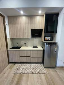 Kitchen Image of 1500 Sq.ft 1 BHK Apartment / Flat for rent in Sterling Sharada Nivas, Indira Nagar Bengaluru for Rs. 16000