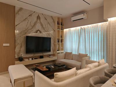 Living Room Image of 655 Sq.ft 2 BHK Apartment / Flat for sale in Purva Clermont, Chembur Mumbai for Rs. 28000000