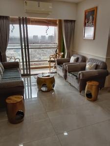 Hall Image of 1409 Sq.ft 3 BHK Apartment / Flat for rent in Atishay Sky, Sargasan Gandhinagar for Rs. 50000