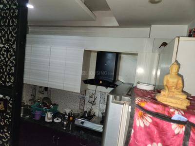 Kitchen Image of 700 Sq.ft 2 BHK Apartment / Flat for sale in Neb Sarai New Delhi for Rs. 4700000