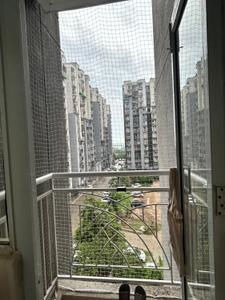 Balcony Image of 585 Sq.ft 1 BHK Apartment / Flat for rent in Aditya Urban Homes Phase 1C, Bamheta Village Ghaziabad for Rs. 9500