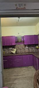 Kitchen Image of 980 Sq.ft 3 BHK Builder Floor for rent in Adarsh Nagar New Delhi for Rs. 27000