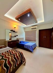 Bedroom Image of 1690 Sq.ft 3 BHK Apartment / Flat for rent in Galaxy Ellyzium Court, Vellayil Kozhikode for Rs. 45000