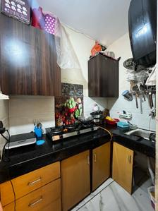 Kitchen Image of 370 Sq.ft 1 BHK Builder Floor for sale in Ali New Delhi for Rs. 1600000