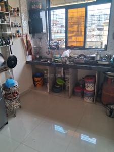 Kitchen Image of 640 Sq.ft 1 BHK Apartment / Flat for sale in Rabale Navi Mumbai for Rs. 3000000