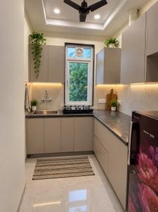 Kitchen Image of 990 Sq.ft 1 BHK Builder Floor for rent in Sector 51 Gurgaon for Rs. 38000
