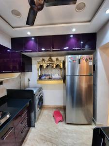 Kitchen Image of 1035 Sq.ft 2 BHK Apartment / Flat for rent in Kanakia Niharika, Thane West Thane for Rs. 60000
