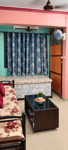 Living Room Image of 350 Sq.ft 1 BHK Apartment / Flat for rent in Thane West Thane for Rs. 15000