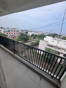 Balcony Image of 1250 Sq.ft 3 BHK Apartment / Flat for sale in Krishna Muskan City Phase Two Apartment, Rameshwaram Colony Jabalpur for Rs. 4800000