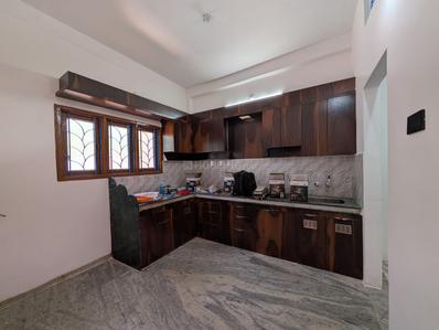 Kitchen Image of 3000 Sq.ft 3 BHK Independent House for rent in Mahalakshmi Nagar Indore for Rs. 35000