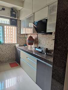 Kitchen Image of 953 Sq.ft 2 BHK Apartment / Flat for rent in Rite Skyluxe, Chembur Mumbai for Rs. 65000