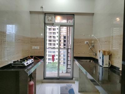Kitchen Image of 920 Sq.ft 2 BHK Apartment / Flat for rent in Kasarvadavali Thane for Rs. 27500