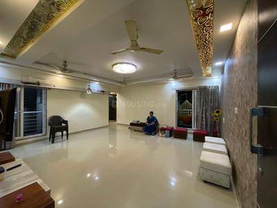 Hall Image of 1950 Sq.ft 3 BHK Apartment / Flat for rent in Kesar Harmony, Kharghar Navi Mumbai for Rs. 115000
