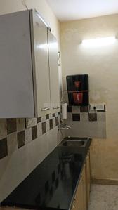 Kitchen Image of 700 Sq.ft 1 BHK Builder Floor for rent in Sector 30 Gurgaon for Rs. 25000