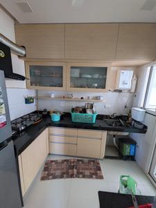 Kitchen Image of 650 Sq.ft 1 BHK Apartment / Flat for rent in Godrej Infinity, Mundhwa Pune for Rs. 33000