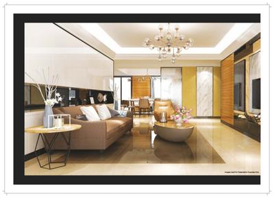 Hall Image of 1338 Sq.ft 3 BHK Apartment / Flat for sale in Pharande L Axis, Spine Road Pune for Rs. 13500000