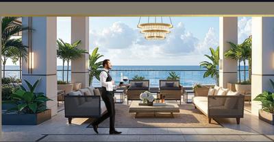 Hall Image of 2000 Sq.ft 4 BHK Apartment / Flat for sale in Lodha Aureus, Sewri Mumbai for Rs. 75000000