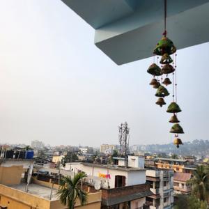 Balcony Image of 1421 Sq.ft 3 BHK Builder Floor for rent in Silphukuri Guwahati for Rs. 36000