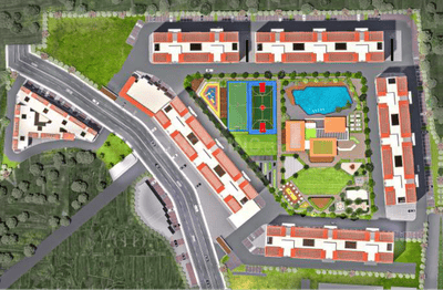 Image of 1636 Sq.ft 3 BHK Apartment / Flat for sale in Nyati Emerald I, Baner, Pune for Rs. 16024107