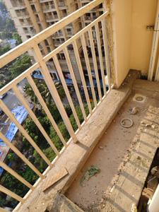 Balcony Image of 550 Sq.ft 1 BHK Apartment / Flat for rent in Puraniks Grand Central, Thane West Thane for Rs. 26500