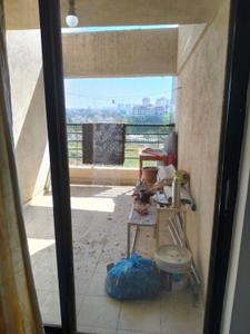 Balcony Image of 1200 Sq.ft 2 BHK Apartment / Flat for rent in Kumar Kruti, Kalyani Nagar Pune for Rs. 46000