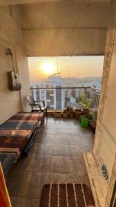 Balcony Image of 1505 Sq.ft 2 BHK Apartment / Flat for rent in Paranjape Forest Trails Highgardens, Bhugaon Pune for Rs. 28999