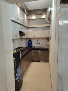 Kitchen Image of 550 Sq.ft 1 BHK Apartment / Flat for rent in Aditya Urban Homes, Bamheta Village Ghaziabad for Rs. 15500