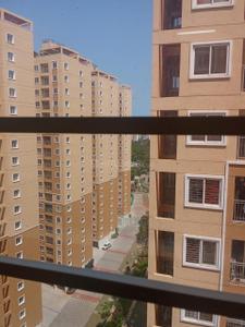 Balcony Image of 920 Sq.ft 3 BHK Apartment / Flat for rent in Urbanrise Revolution One, Padur Chennai for Rs. 23000