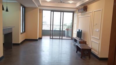 Living Room Image of 2100 Sq.ft 4 BHK Apartment / Flat for rent in Tata The Promont, Hosakerehalli Bengaluru for Rs. 100000
