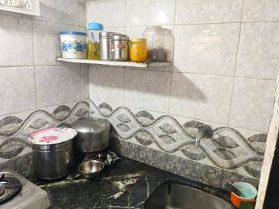 Kitchen Image of 225 Sq.ft 1 RK Apartment / Flat for rent in Nerul Navi Mumbai for Rs. 18500