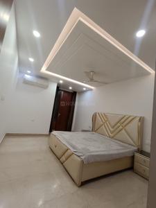 Bedroom Image of 916 Sq.ft 2 BHK Builder Floor for rent in Ramesh Nagar New Delhi for Rs. 38000