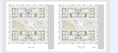 Floor Plan Image of 6400 Sq.ft 5 BHK Apartment / Flat for sale in Avani Aayam, Raysan Gandhinagar for Rs. 29900000