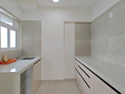 Kitchen Image of 900 Sq.ft 2.5 BHK Apartment / Flat for rent in Concrete Sai Swayam, Chembur Mumbai for Rs. 102000