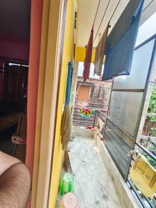 Balcony Image of 1187 Sq.ft 3 BHK Apartment / Flat for sale in Baguiati Kolkata for Rs. 7000000