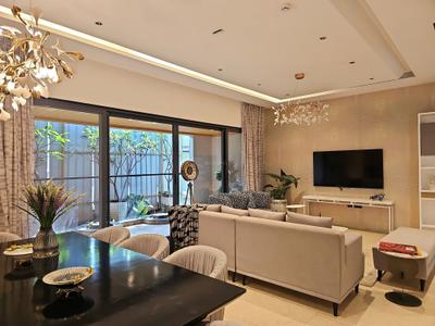 Living Room Image of 1430 Sq.ft 3 BHK Apartment / Flat for sale in Mantra Mirari, Mundhwa Pune for Rs. 18200000
