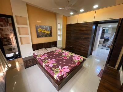 Bedroom Image of 1500 Sq.ft 3 BHK Apartment / Flat for rent in  Sea Castle Apartments, Andheri West Mumbai for Rs. 170000