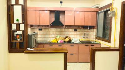 Kitchen Image of 523 Sq.ft 1 BHK Apartment / Flat for rent in Vijay Nagar Indore for Rs. 16000