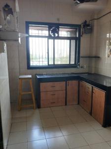 Kitchen Image of 490 Sq.ft 1 BHK Apartment / Flat for rent in Dosti Maitri Gardens, Thane West Thane for Rs. 27000