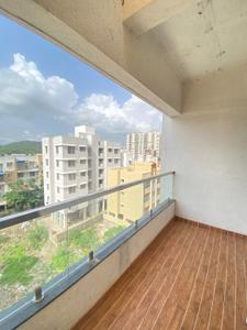 Balcony Image of 880 Sq.ft 2 BHK Apartment / Flat for rent in Sai Morya, Ravet Pune for Rs. 18000